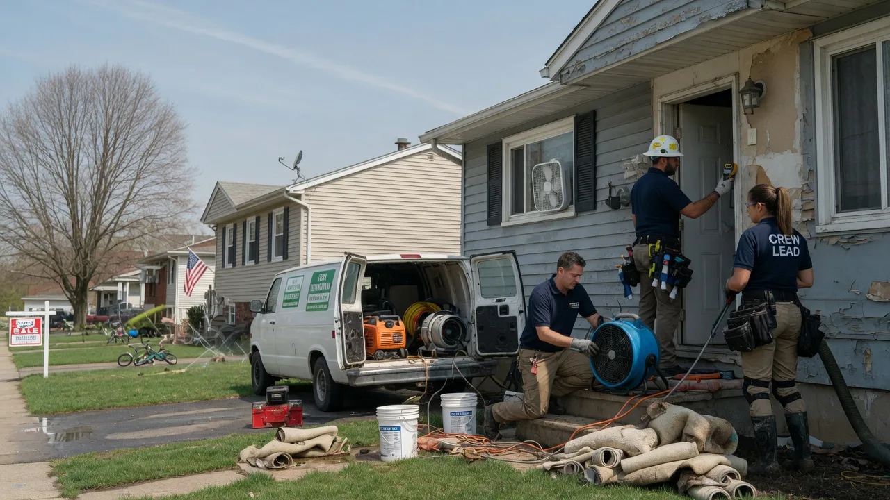 Flood Cleanup in Bell, CA near me